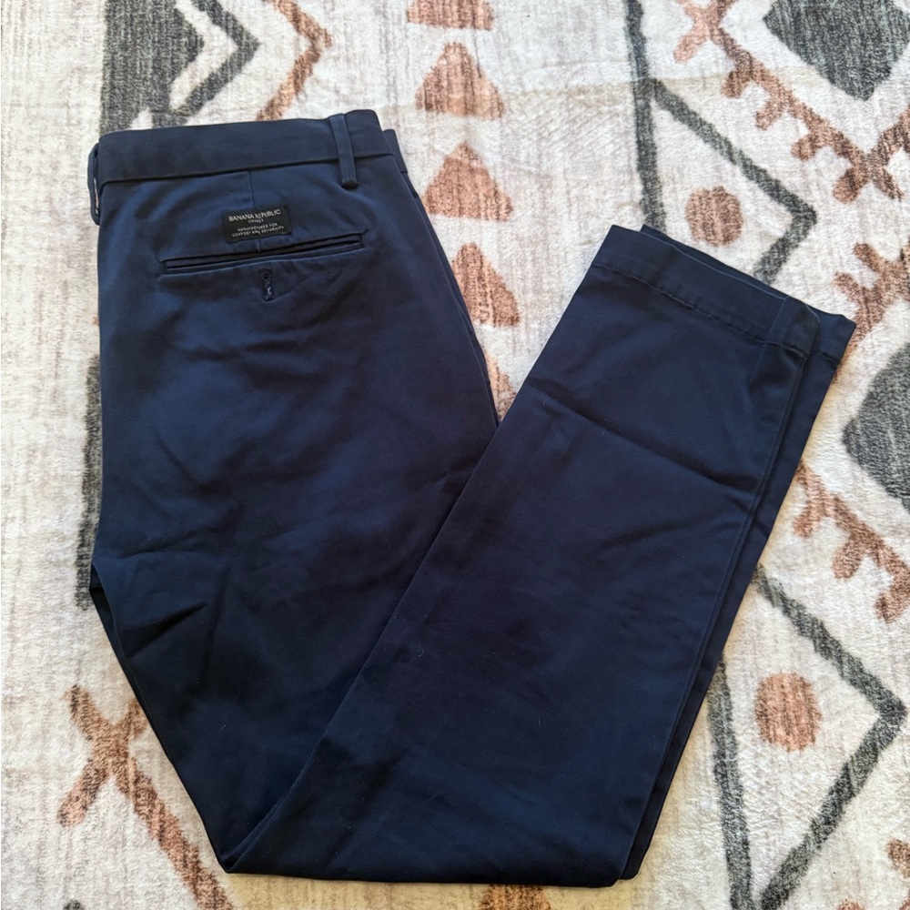 Banana Republic Dark Blue Chinos